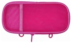 Office Depot® Brand Mesh Pencil Case, 8-1/4" x 4-3/8", Pink