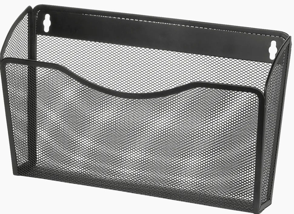 Office Depot® Brand Mesh Wall Files, Letter Size, Black