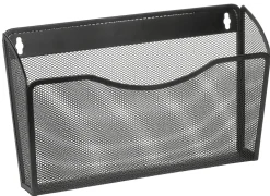 Office Depot® Brand Mesh Wall Files, Letter Size, Black