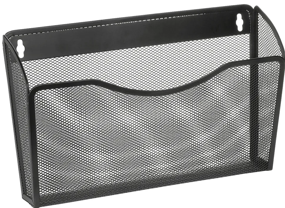 Office Depot® Brand Mesh Wall Files, Letter Size, Black