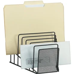 Office Depot® Brand Mesh Wire Step File, Black
