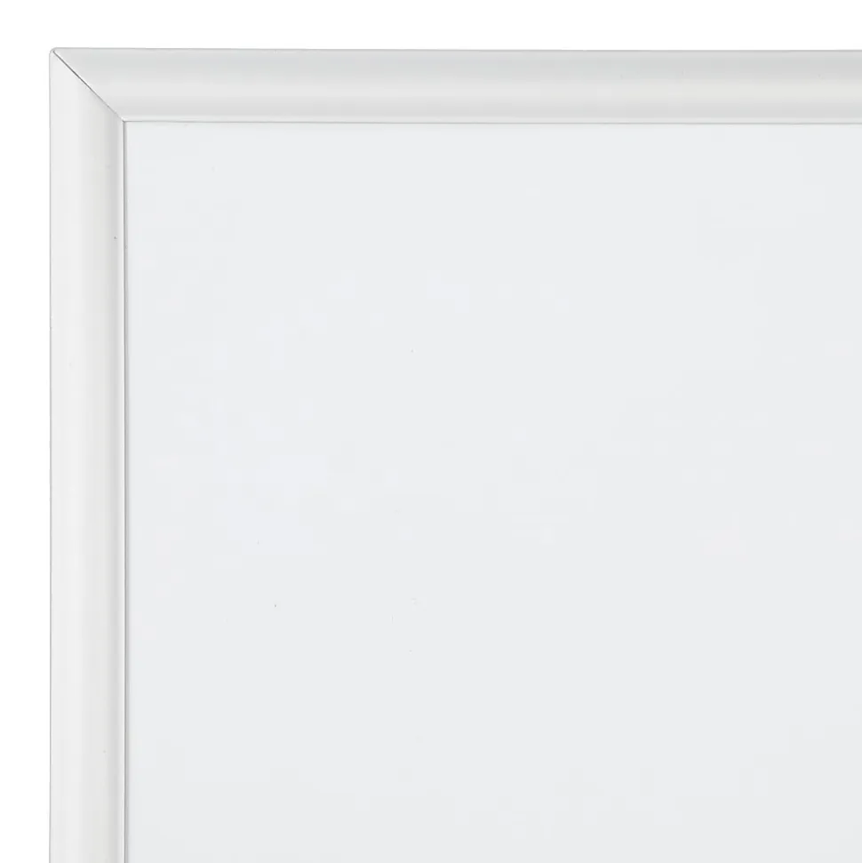 Office Depot® Brand Mini Magnetic Dry-Erase Whiteboard, 8-1/2" x 11", Aluminum Frame With Silver Finish