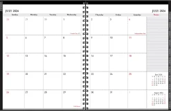 2026-2027 Office Depot® Brand 14-Month Weekly/Monthly Academic Planner, Vertical Format, 7-1/2