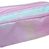 Office Depot® Brand Multi-Pocket Pencil Pouch, 3-1/2" x 7", Tie Dye