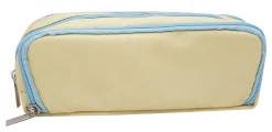 Office DepotĀ® Brand Multi-Pocket Pencil Pouch, 3-1/2" x 7", Yellow