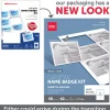 Office Depot® Brand Name Badge Kit, Clip-Style, Convention Size, 3" x 4", Pack of 40