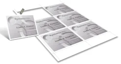 Office Depot® Brand Name Badge Kit, Clip-Style, Convention Size, 3