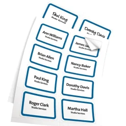 Office Depot® Brand Name Badge Labels, 2 1/3