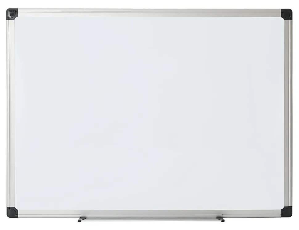 Office Depot® Brand Non-Magnetic Melamine Dry-Erase Whiteboard, 24" x 36", Aluminum Frame With Silver Finish