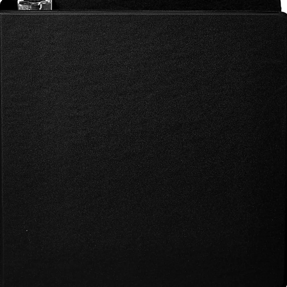 Office Depot® Brand Nonstick 3-Ring Binder, 3" Round Rings, Black