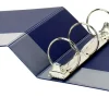 Office Depot® Brand Nonstick 3-Ring Binder, 3" Round Rings, Blue