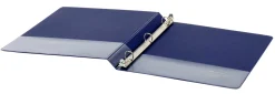 Office Depot® Brand Nonstick 3-Ring Binder, 1/2" Round Rings, Blue