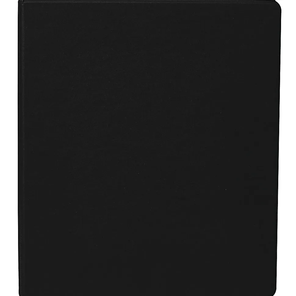 Office Depot® Brand Nonstick 3-Ring Binder, 1/2" Round Rings, Black