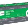 Office Depot® Brand Office Depot Invisible Tape, 3/4" x 1296", Clear, Pack of 16 rolls