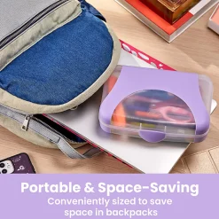 Office Depot® Brand Overmolded Pencil Box, 2-5/8