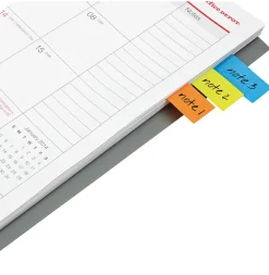 Office Depot® Brand Page Markers, 1/2" x 1 3/4", Assorted Bold Colors, Pack Of 500 Flags