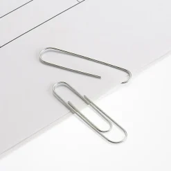 Office Depot® Brand Paper Clips, Jumbo, Silver, Pack Of 10 Boxes, 100 Clips Per Box, 1,000 Total
