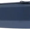 Office Depot® Brand Pencil-Shaped Silicone Pencil Pouch, 3-3/8" x 10", Navy