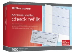Office Depot® Brand Personal Check Refill Pack, 3-Part, Pack Of 300