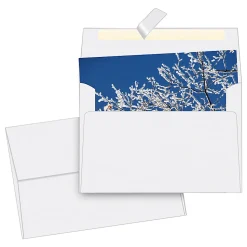 Office DepotĀ® Brand Photo Envelopes, 4ā x 6ā, Clean Seal, White, Box Of 50