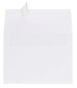 Office Depot® Brand Photo Envelopes, 4” x 6”, Clean Seal, White, Box Of 50