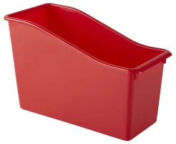 Office Depot® Brand Plastic Book Bin, 7-1/2”H x 11-1/2”W x 5-1/2”D, Assorted Colors