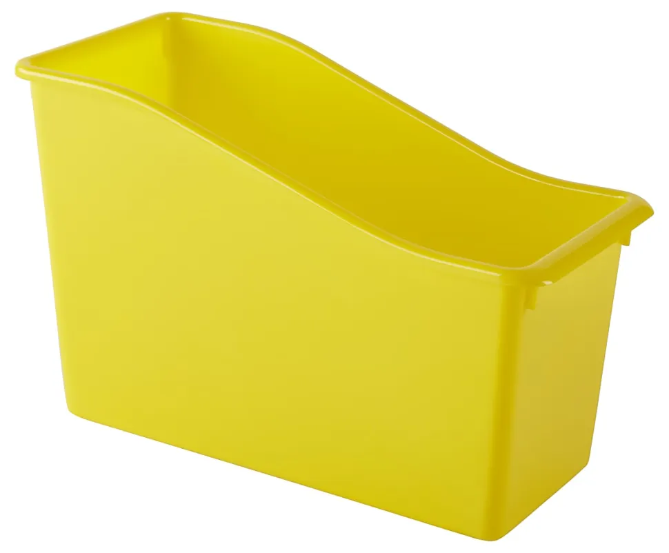 Office Depot® Brand Plastic Book Bin, 7-1/2”H x 11-1/2”W x 5-1/2”D, Assorted Colors