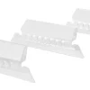 Office Depot® Brand Plastic Tabs, 2", 1/5 Cut, Clear, Pack of 25