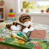 Office Depot® Brand Plush Animal Pencil Pouch, 4" x 11", Tiger
