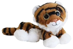 Office Depot® Brand Plush Animal Pencil Pouch, 4" x 11", Tiger