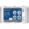 Office Depot® Brand 2-Ply Paper Rolls, 2-1/4" x 85', White, Pack Of 10