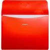 Office Depot® Brand 6-Pocket Cascading Wall File With 6 Folders, Letter Size, Clear, Total Qty 1