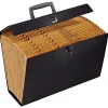 Office Depot® Brand 19-Pocket Expanding Legal Case File, Black