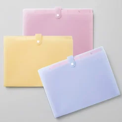 Office Depot® Brand 6-Pocket Expandable Folders, Letter Size, Soft Sorbet Pastels, Pack Of 3 Folders