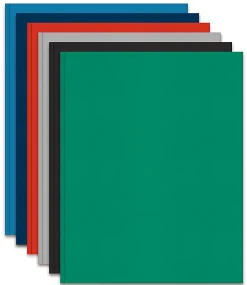 Office DepotĀ® Brand 2-Pocket Paper Folders with Prongs, Assorted Colors, Pack Of 24