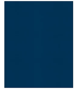 Office DepotĀ® Brand 2-Pocket Paper Folders with Prongs, Dark Blue, Pack Of 25