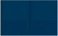 Office Depot® Brand 2-Pocket Paper Folders, Dark Blue, Pack of 25