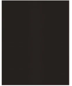 Office DepotĀ® Brand 2-Pocket Paper Folders, Black, Pack of 25