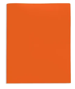 Office Depot® Brand 2-Pocket School-Grade Poly Folders With Prongs, 8-1/2