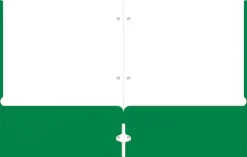 Office DepotĀ® Brand 2-Pocket School-Grade Paper Folder, Letter Size, Green