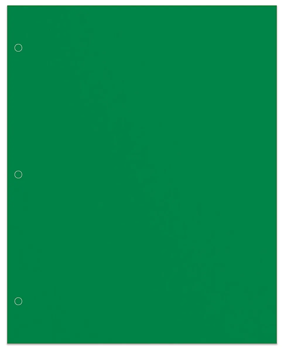Office Depot® Brand 2-Pocket School-Grade Paper Folder, Letter Size, Green
