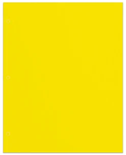 Office DepotĀ® Brand 2-Pocket School-Grade Paper Folder, Letter Size, Yellow