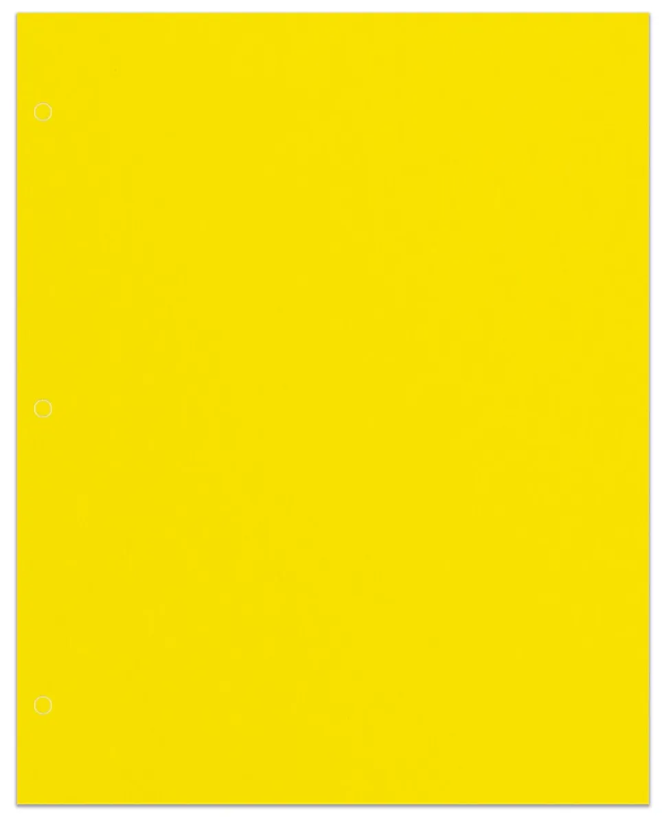 Office Depot® Brand 2-Pocket School-Grade Paper Folder, Letter Size, Yellow