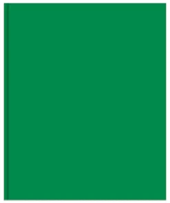 Office Depot® Brand 2-Pocket School-Grade Paper Folder with Prongs, Letter Size, Green