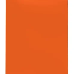 Office DepotĀ® Brand 2-Pocket School-Grade Poly Folder with Prongs, Letter Size, Orange