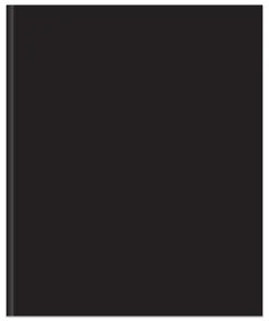 Office DepotĀ® Brand 2-Pocket School-Grade Paper Folder with Prongs, Letter Size, Black