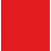 Office Depot® Brand 2-Pocket School-Grade Paper Folder with Prongs, Letter Size, Red