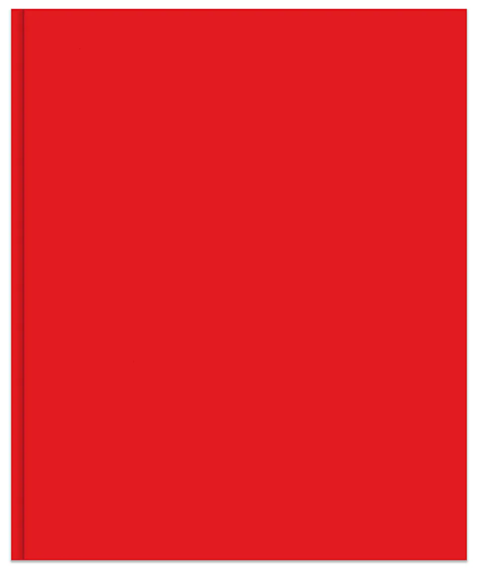 Office Depot® Brand 2-Pocket School-Grade Paper Folder with Prongs, Letter Size, Red