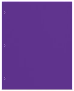 Office DepotĀ® Brand 2-Pocket School-Grade Paper Folders, Letter Size, Assorted Colors, Pack Of 10