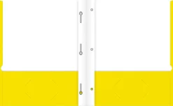 Office Depot® Brand 2-Pocket School-Grade Paper Folder with Prongs, Letter Size, Yellow